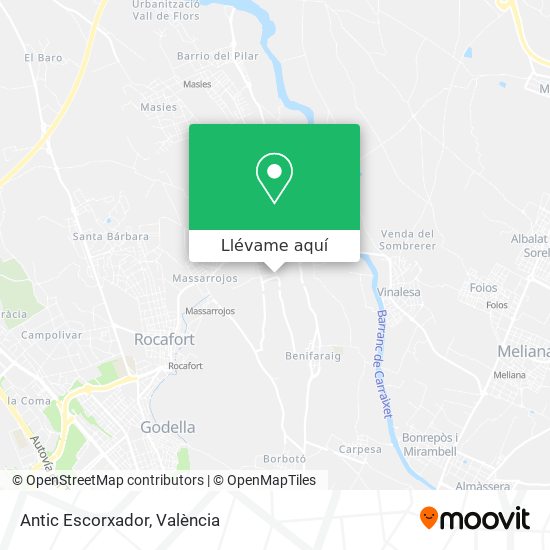 Mapa Antic Escorxador