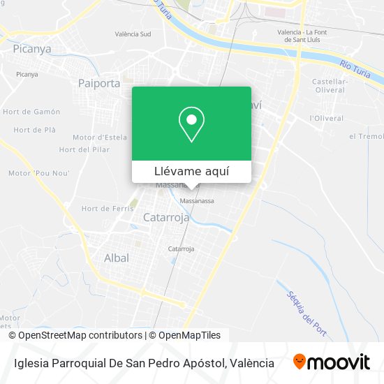 Mapa Iglesia Parroquial De San Pedro Apóstol