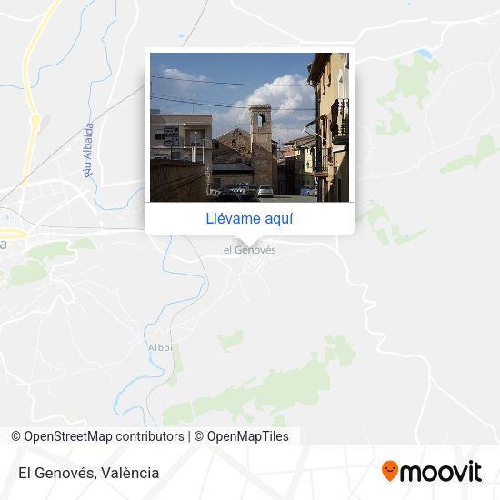 Mapa El Genovés