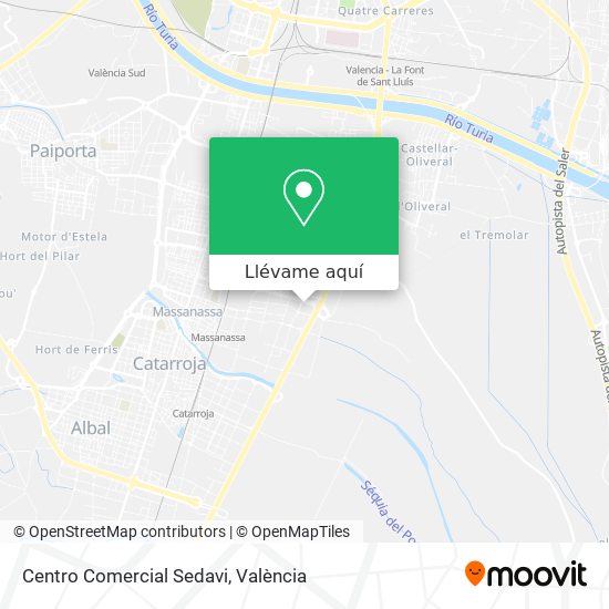 Mapa Centro Comercial Sedavi