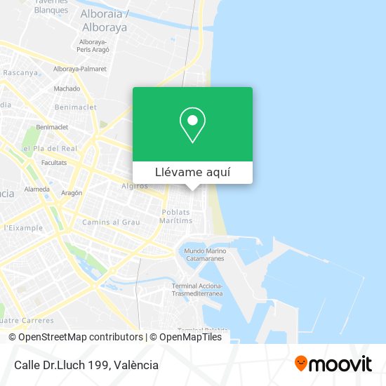 Mapa Calle Dr.Lluch 199