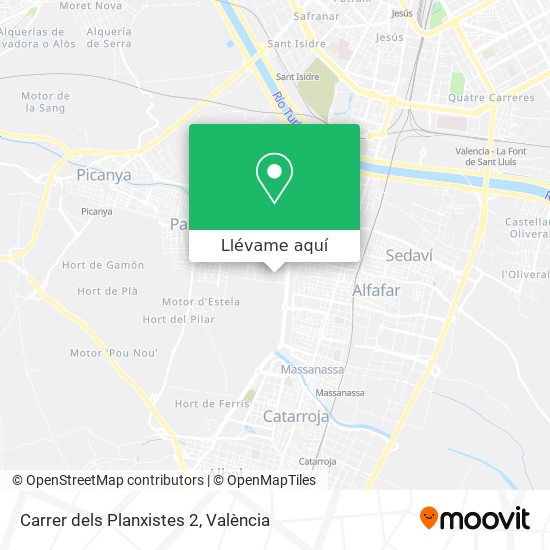 Mapa Carrer dels Planxistes 2