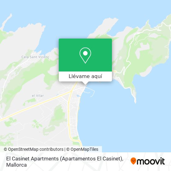 Mapa El Casinet Apartments (Apartamentos El Casinet)