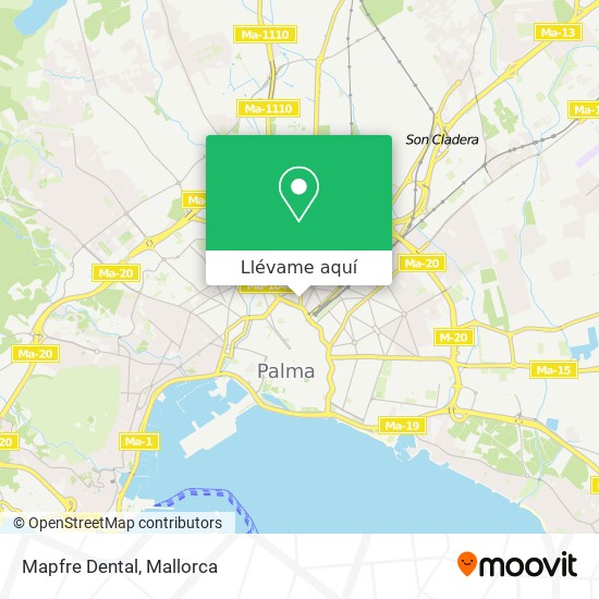Mapa Mapfre Dental