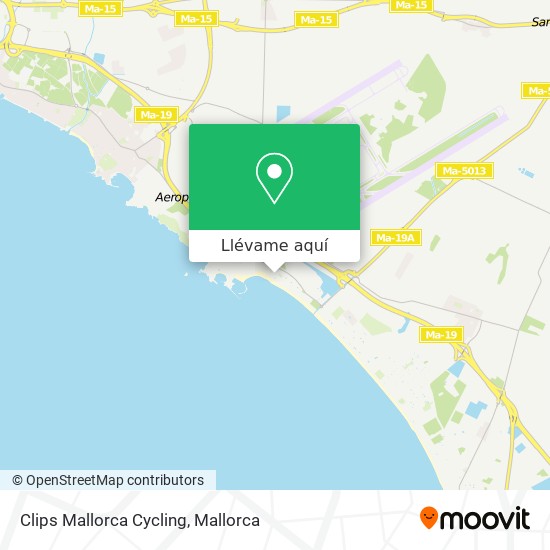 Mapa Clips Mallorca Cycling
