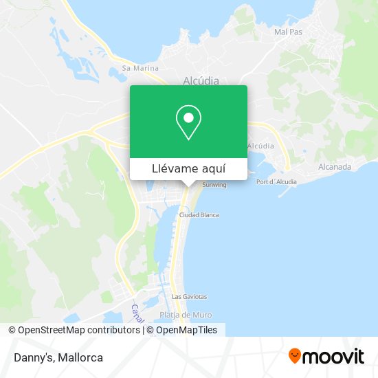 Mapa Danny's