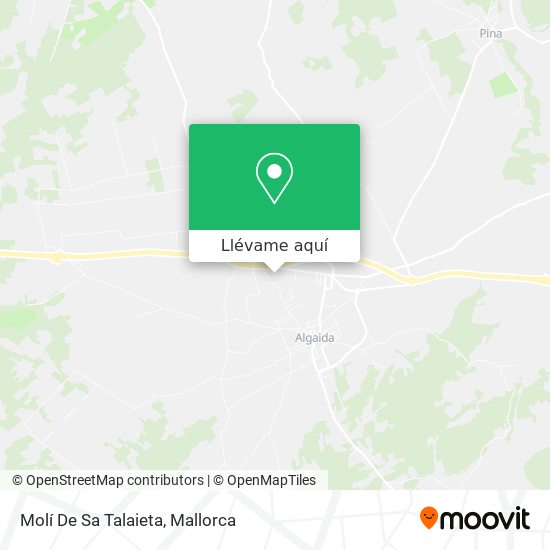 Mapa Molí De Sa Talaieta