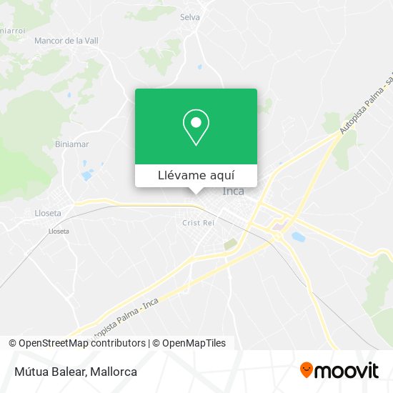 Mapa Mútua Balear