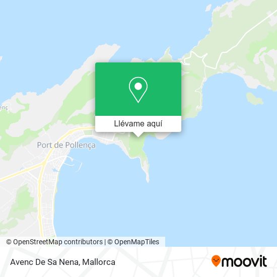 Mapa Avenc De Sa Nena