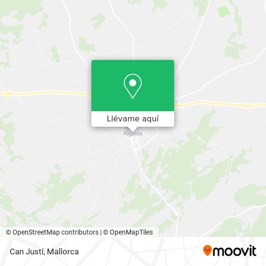 Mapa Can Justí
