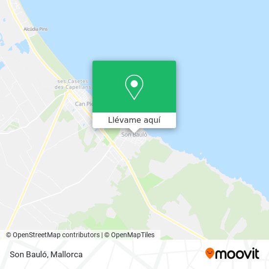 Mapa Son Bauló