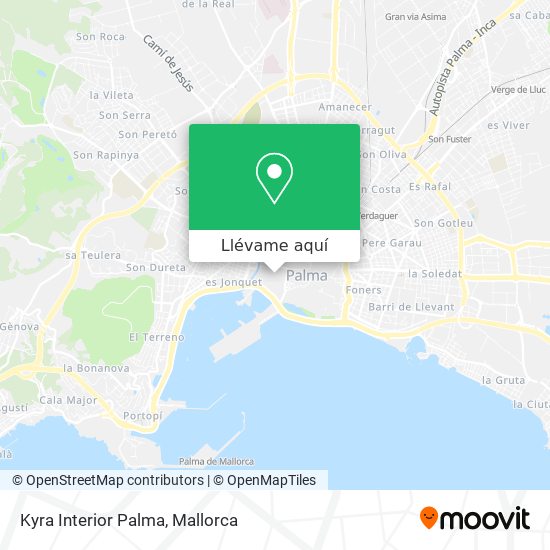 Mapa Kyra Interior Palma
