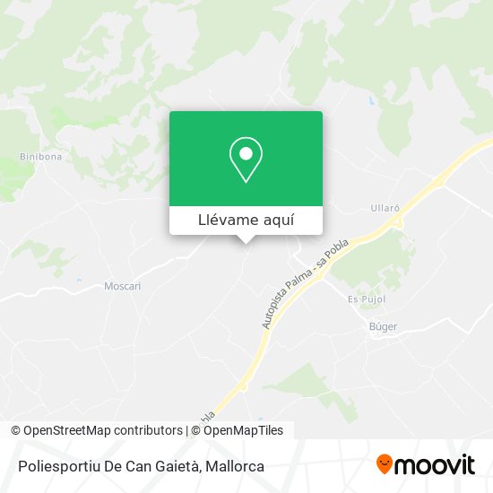 Mapa Poliesportiu De Can Gaietà