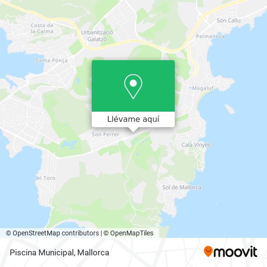 Mapa Piscina Municipal