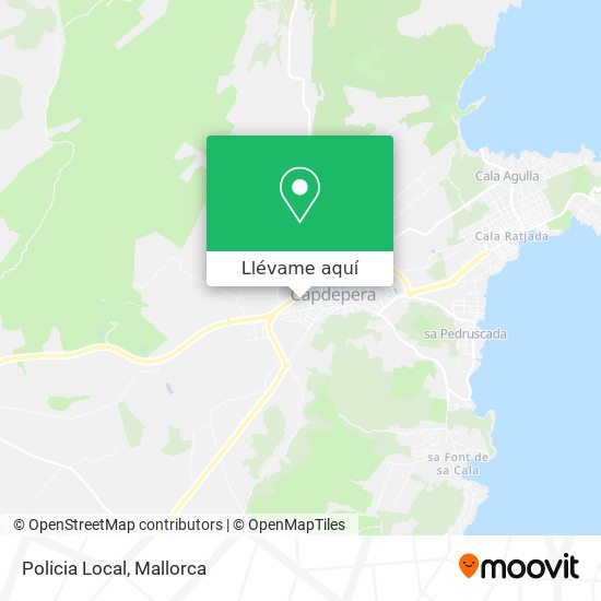 Mapa Policia Local