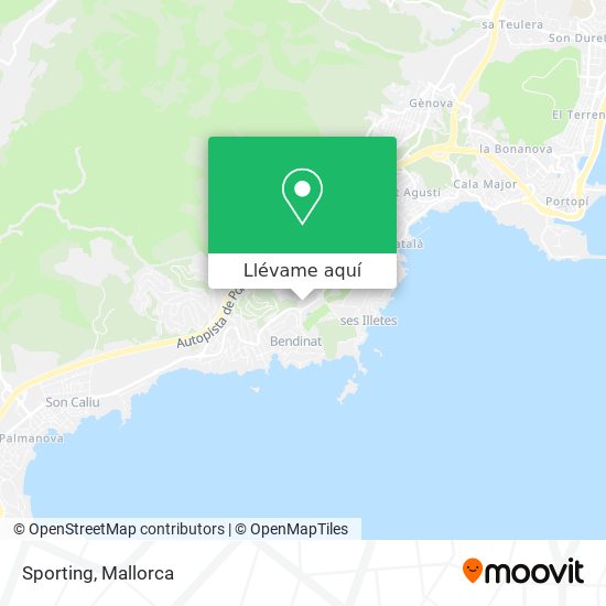 Mapa Sporting