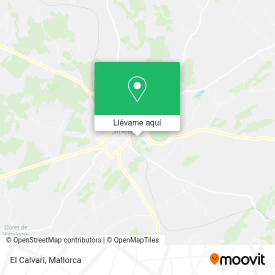 Mapa El Calvari