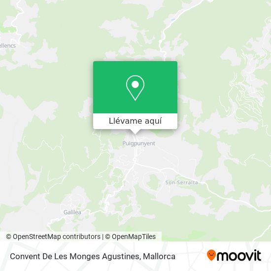 Mapa Convent De Les Monges Agustines