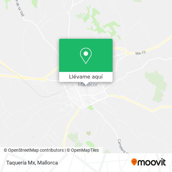 Mapa Taquería Mx