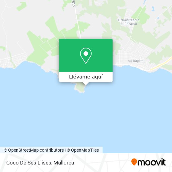 Mapa Cocó De Ses Llises