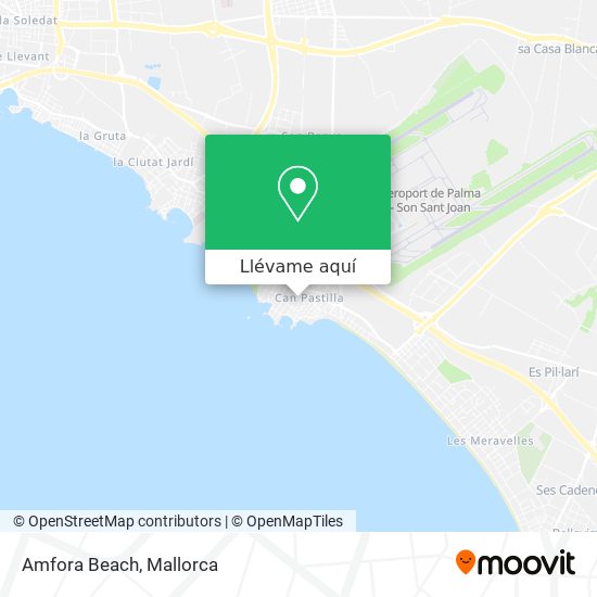 Mapa Amfora Beach