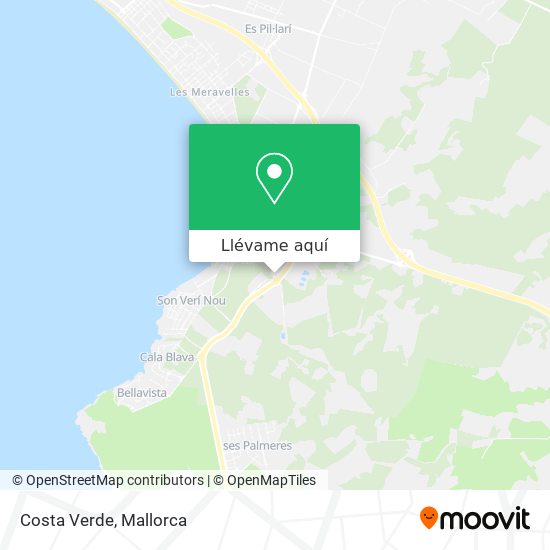 Mapa Costa Verde