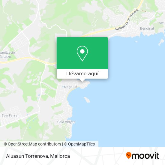 Mapa Aluasun Torrenova