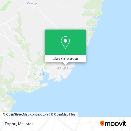 Mapa Espou