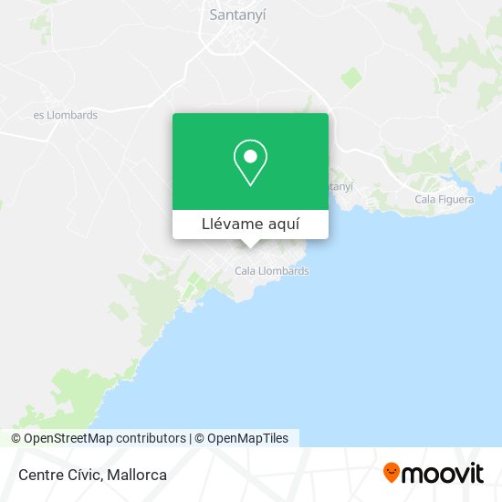 Mapa Centre Cívic