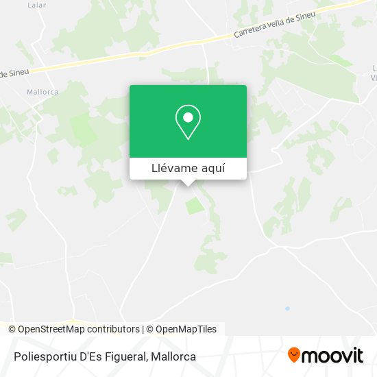 Mapa Poliesportiu D'Es Figueral