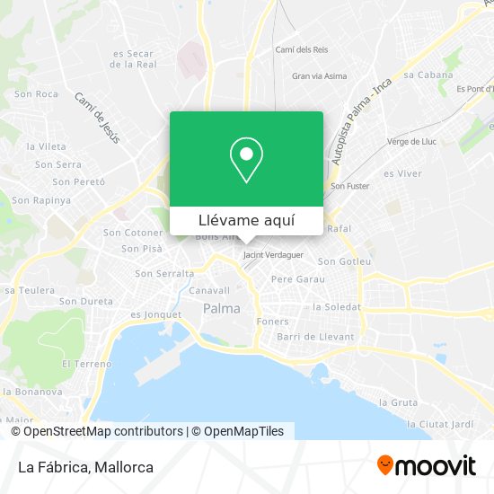 Mapa La Fábrica
