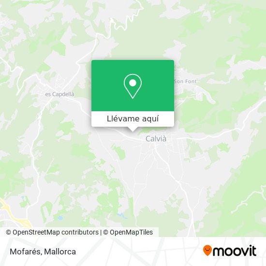 Mapa Mofarés