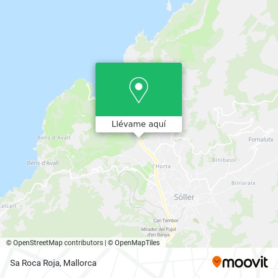 Mapa Sa Roca Roja