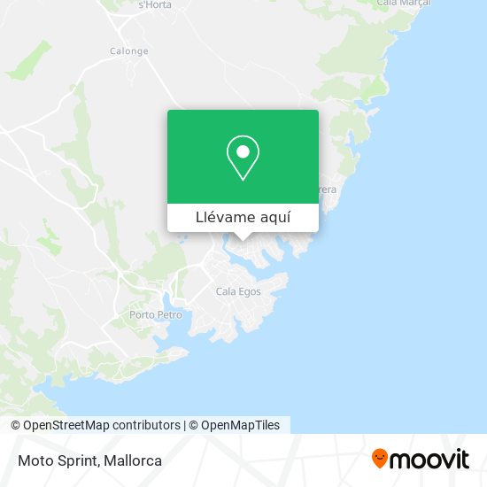 Mapa Moto Sprint