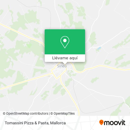 Mapa Tomassini Pizza & Pasta