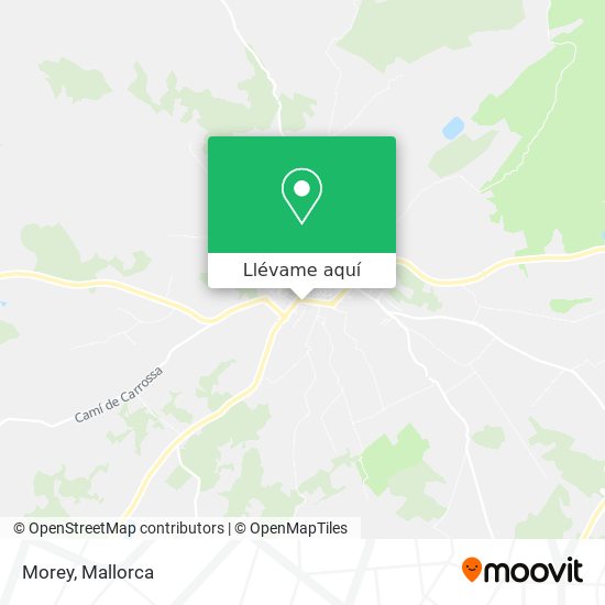 Mapa Morey