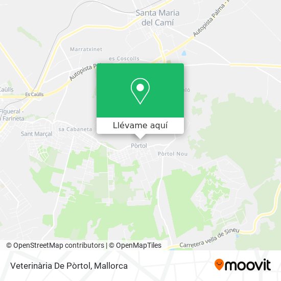 Mapa Veterinària De Pòrtol