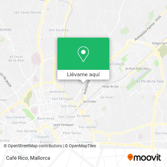 Mapa Café Rico