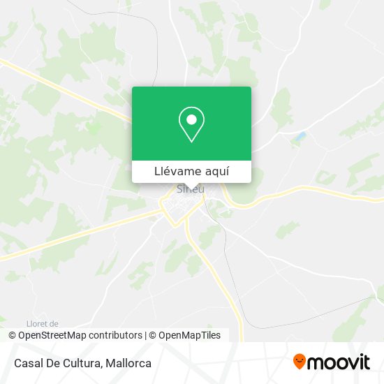 Mapa Casal De Cultura