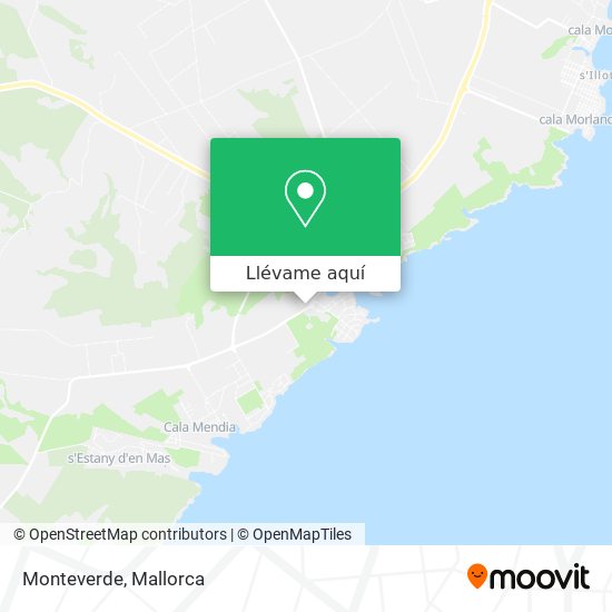 Mapa Monteverde