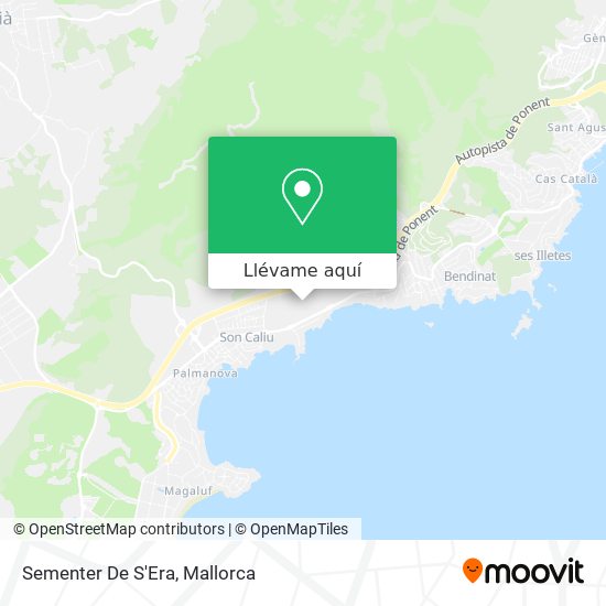 Mapa Sementer De S'Era