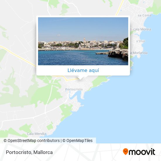 Mapa Portocristo