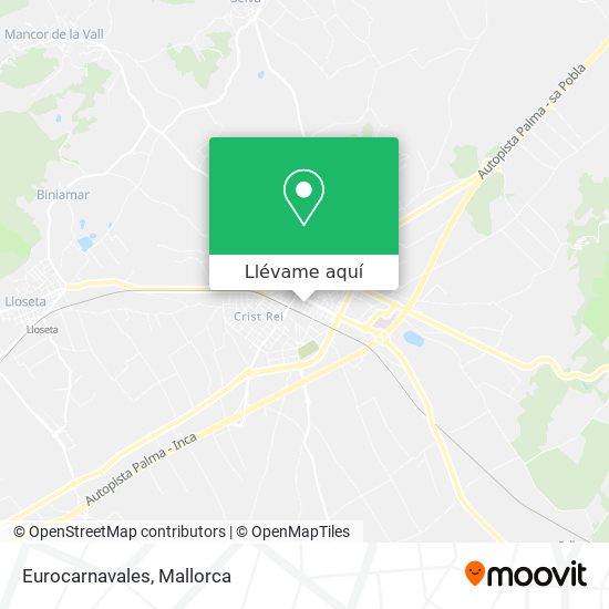 Mapa Eurocarnavales