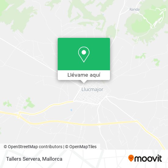 Mapa Tallers Servera