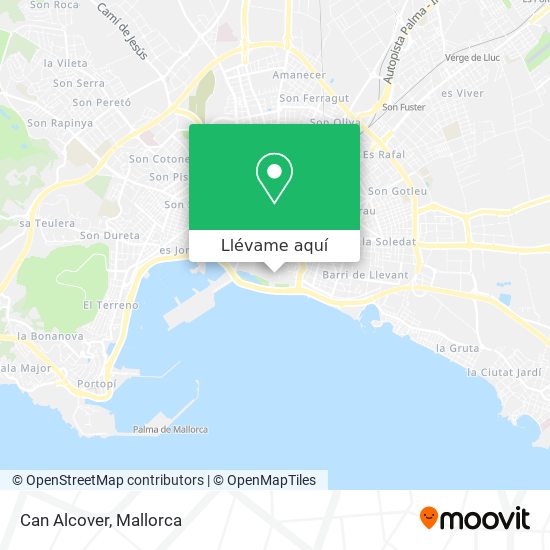 Mapa Can Alcover