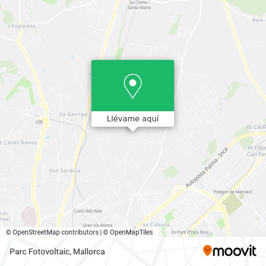 Mapa Parc Fotovoltaic