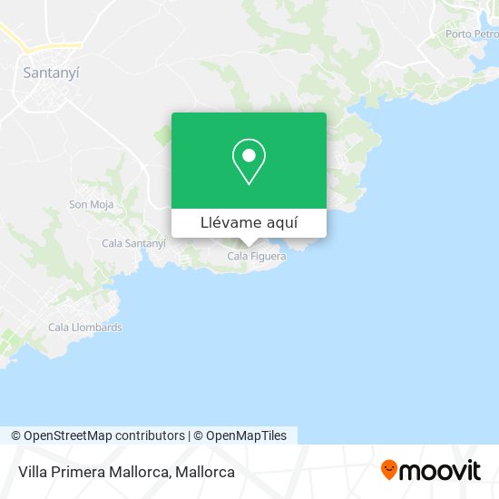 Mapa Villa Primera Mallorca