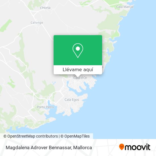 Mapa Magdalena Adrover Bennassar
