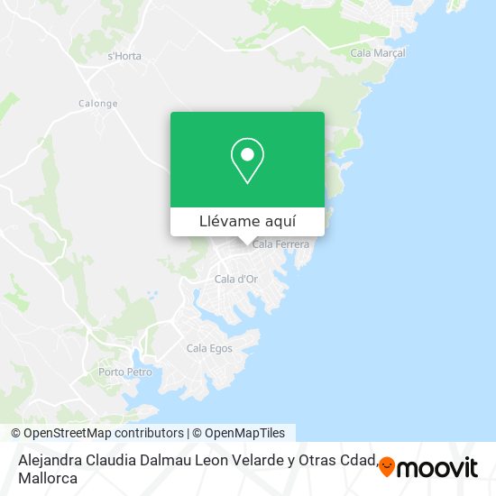 Mapa Alejandra Claudia Dalmau Leon Velarde y Otras Cdad