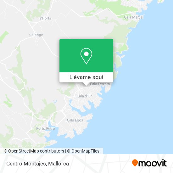 Mapa Centro Montajes